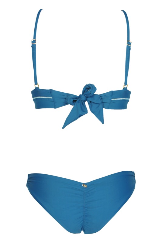 Island Blue Padded Triangel Bikini