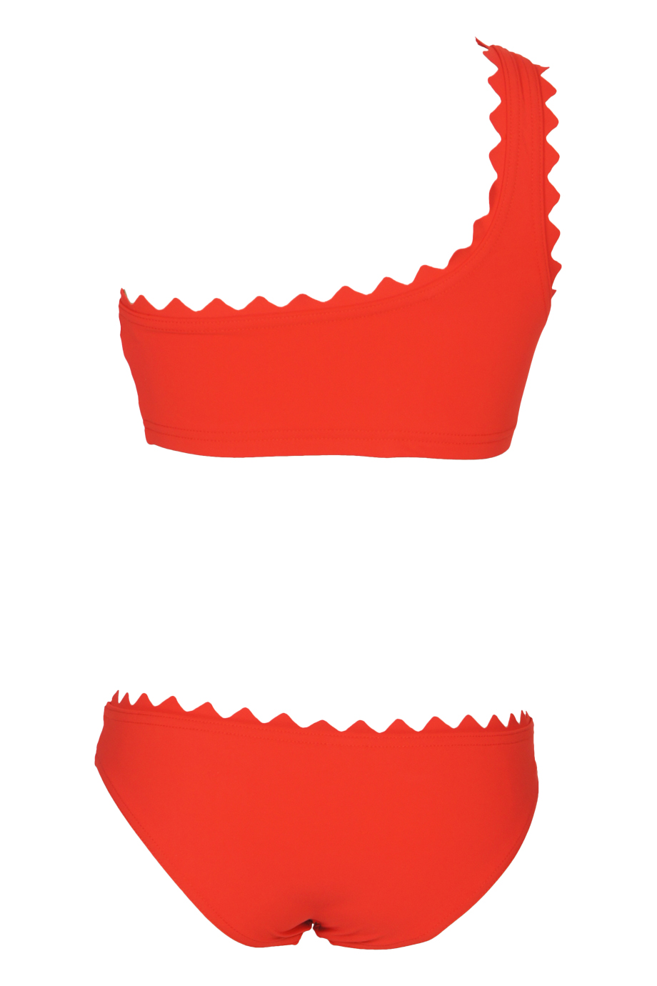 Ines Asymmetrischer Bikini Rot