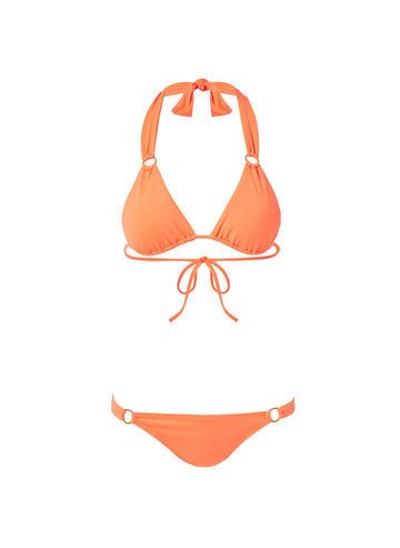 Caracas Padded Triangel Bikini Orange