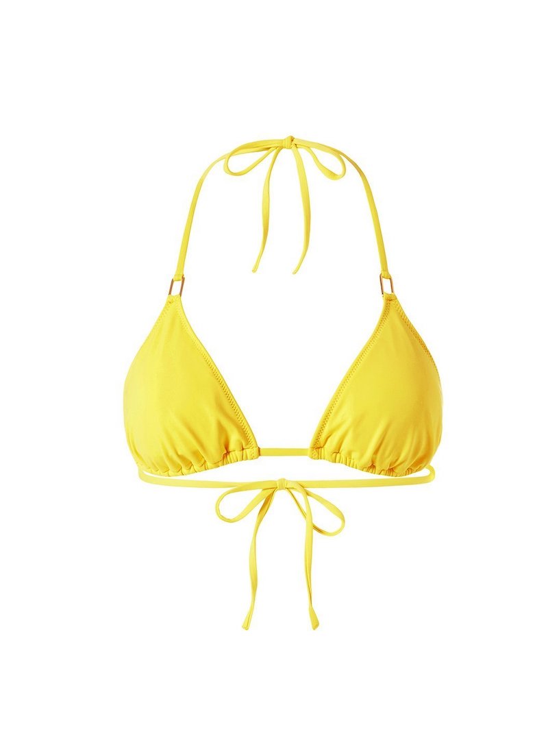 Cancun Padded Triangel Bikini Lemon
