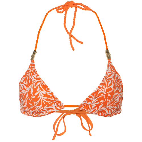 Ibiza Padded Triangel Bikini Orange
