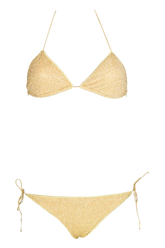 Lumière Padded Triangel Bikini gold