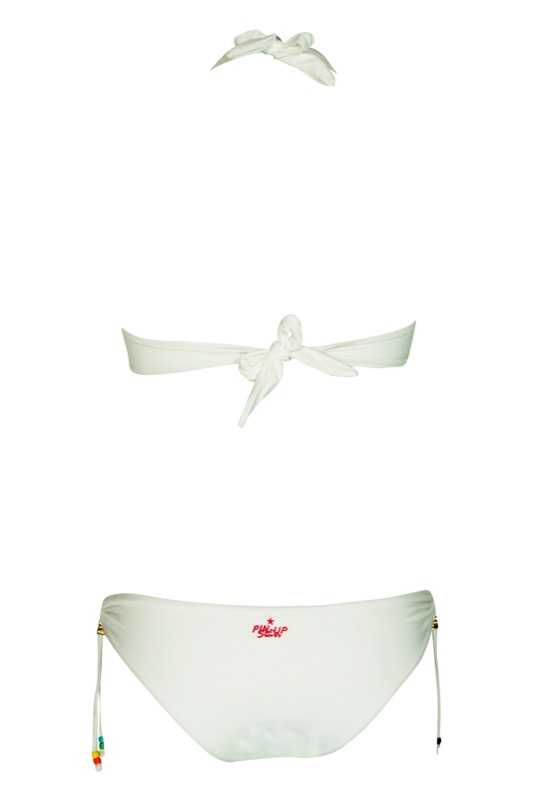 Triangle Bikini mit Perlendetails C/D Cup