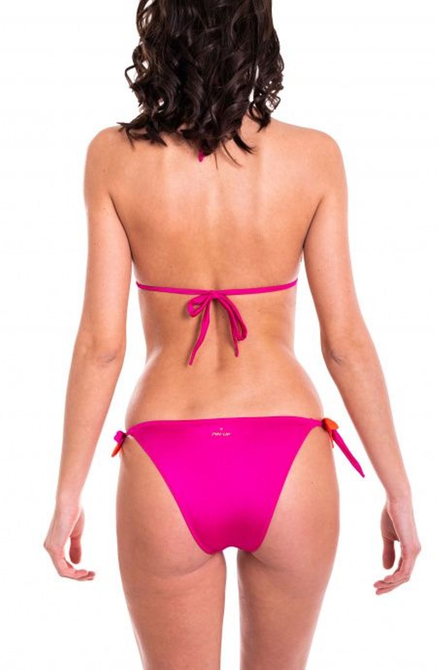 Padded Triangel Bikini mit Stickerei