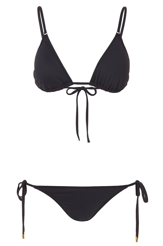 Malibu Triangel Bikini schwarz