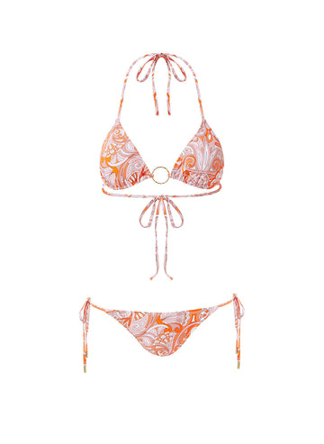 Miami Padded Triangel Bikini Mirage Orange