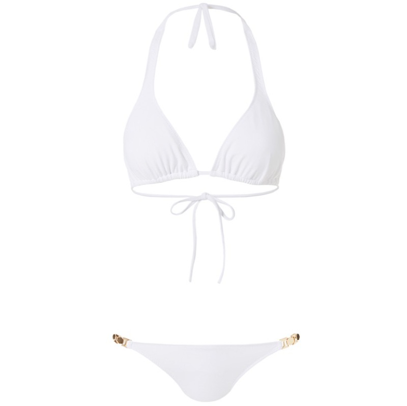 Athens Padded Triangel Bikini weiß