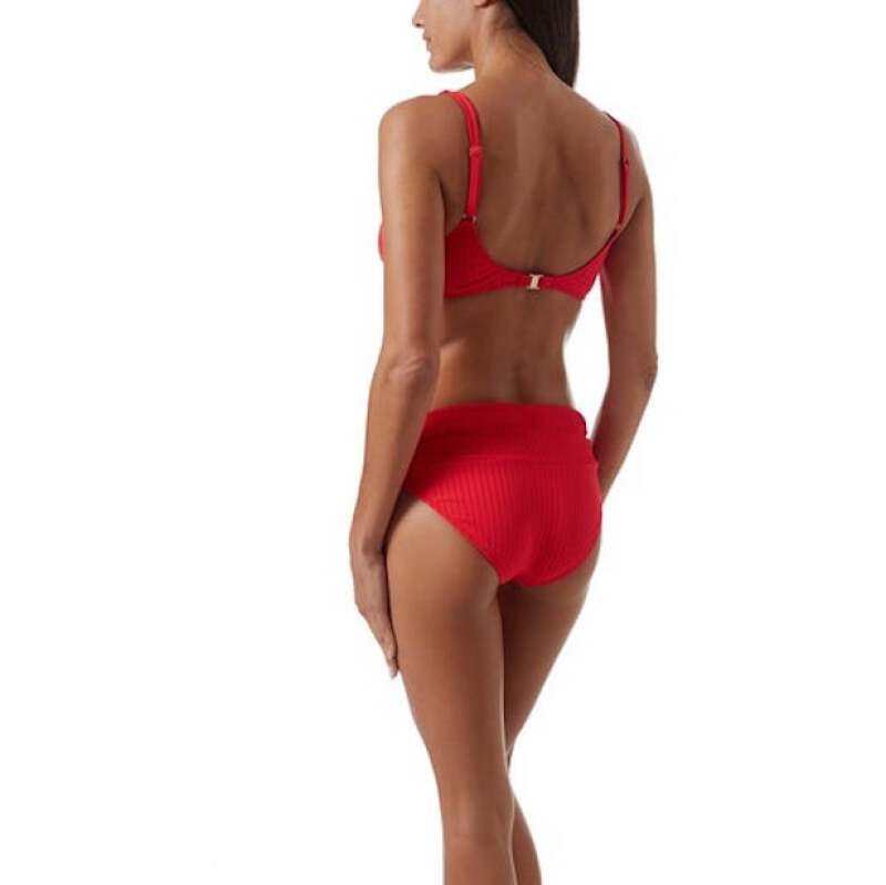 Bel Air Bügel Bikini Red Ribbed