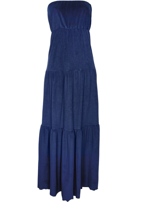 Frottee Maxi-Dress