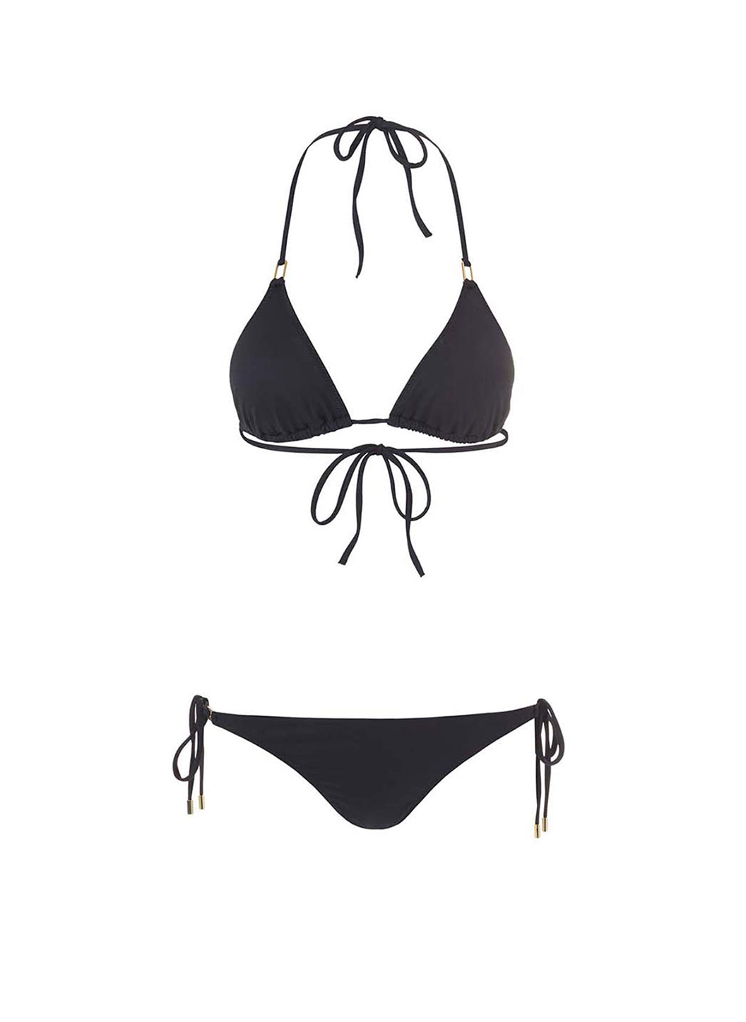 Cancun Padded Triangel Bikini Black