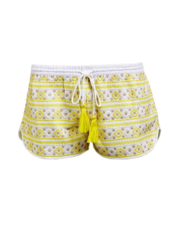 Shorts Carolina white/Yellow