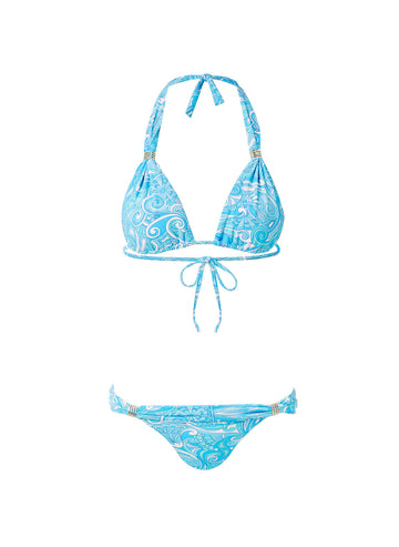 Grenada Padded Triangel Bikini Mirage Blue