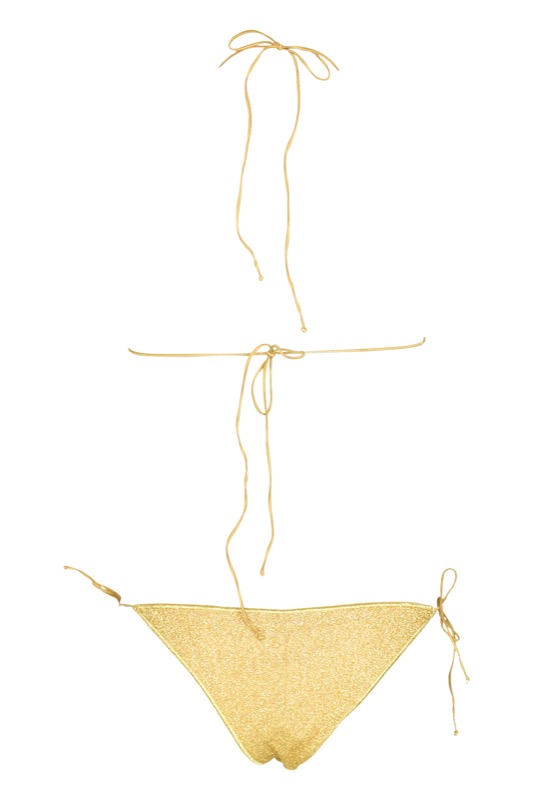 Lumière Padded Triangel Bikini gold