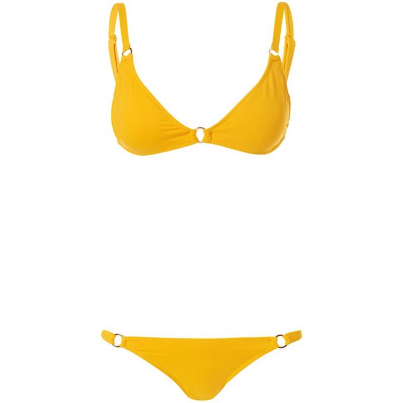 Montenegro Padded Triangel Bikini Gelb